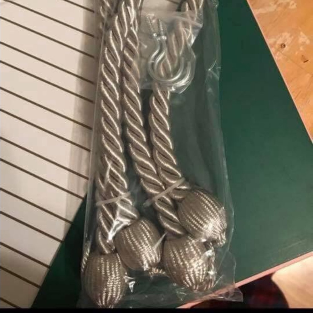 Curtain tie backs